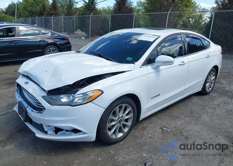 2017 Ford Fusion Hybrid Se из США, поврежденный, VIN 3FA6P0LU9HR305437
